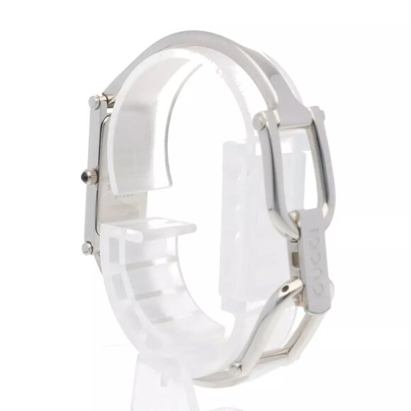 GUCCI Watches 1500L Stainless Steel Pink shell used - Picture 4 of 5